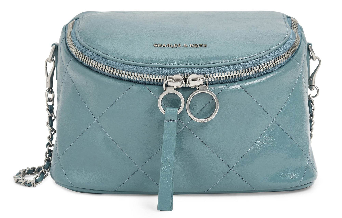 Сумка женская Charles&Keith Soft Lattice Chain S - Boxette Shop