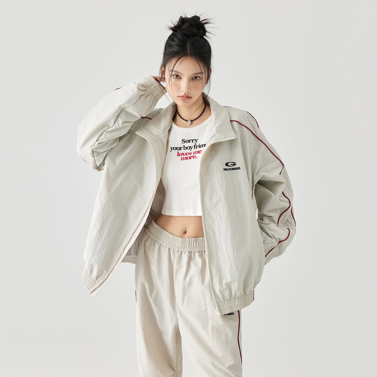 Erkaklar golf kross ko'ylagi