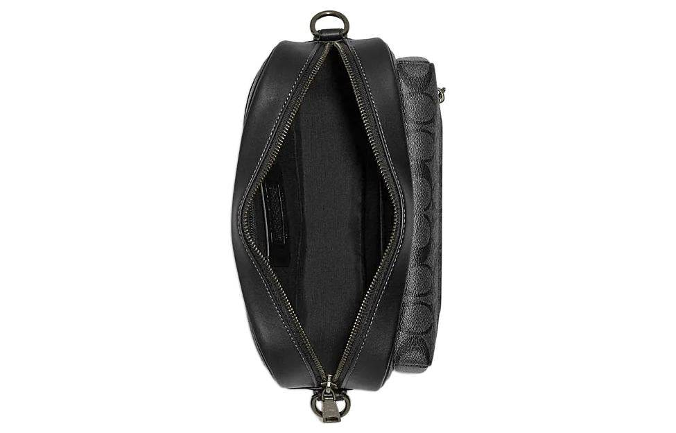 Сумка мужская Coach Elise 25 Pure Colour Letter Zipper - Boxette Shop