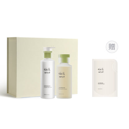 Chillmore осветляющий очищающий гель для душа сезонный набор молочка для тела нежный увлажняющий крем без раздражающих веществ