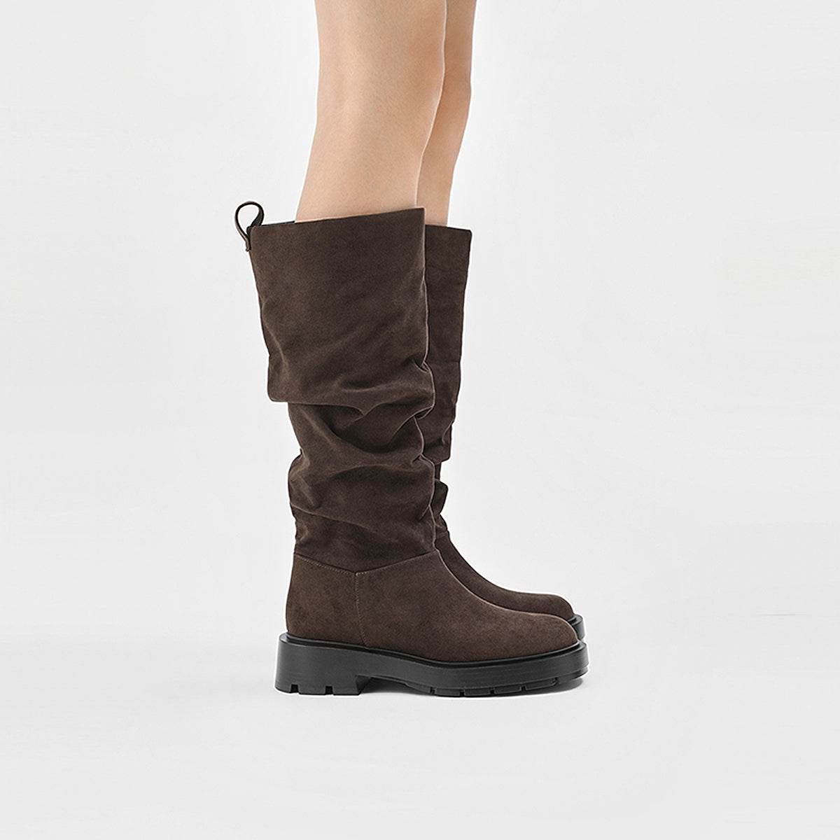 Ботинки женские Charles&Keith Retro Knight - Boxette Shop