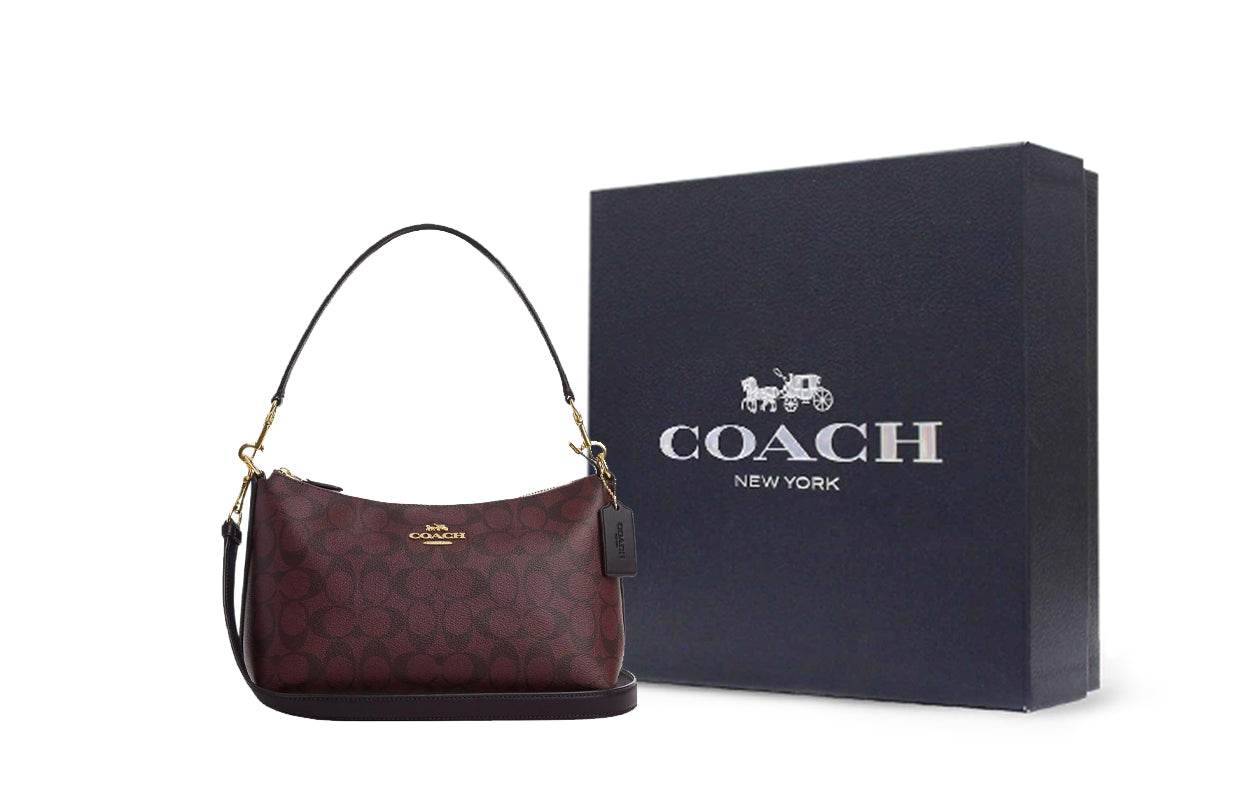 Сумка женская Coach Clara 26 Classic Old Flower Hardware - Boxette Shop