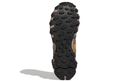 Adidas originals hyperturf gaiter outdoor functional shock absorbing slip resistant wear-resistant low top walking shoes men's and women's brown