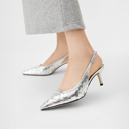 Charlz va Keyt ayollar poyabzali