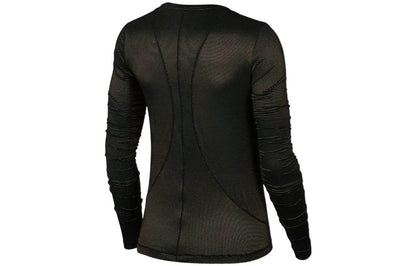 Трикотаж с длинным рукавом nike chest brand print women's black - Boxette Shop