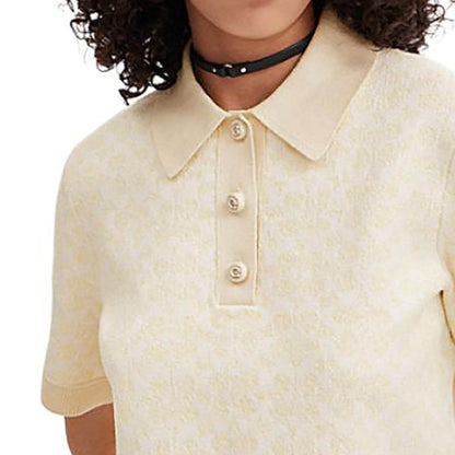 Футболка женская Coach Athletic Button Down Polo S - Boxette Shop
