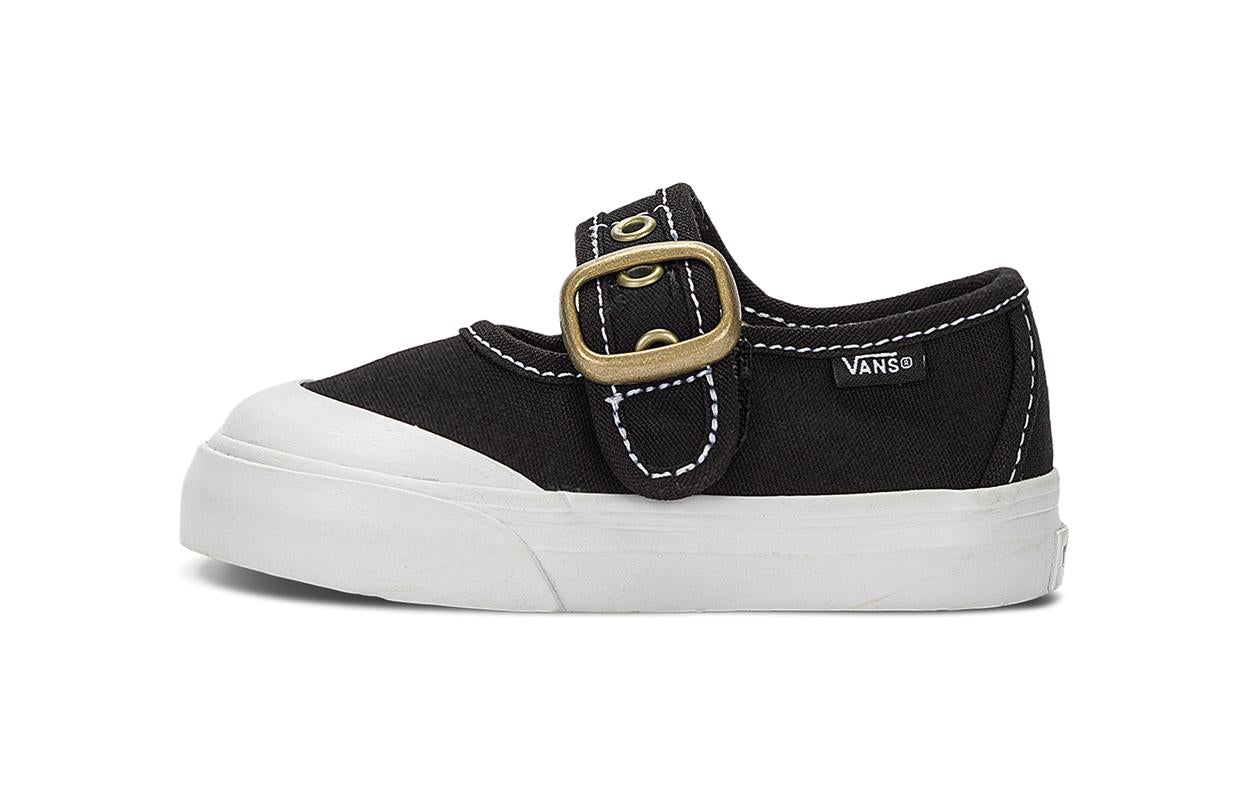 Vans Meri Jeyn past ustki kichkintoy qora oq chaqaloq va chaqaloq