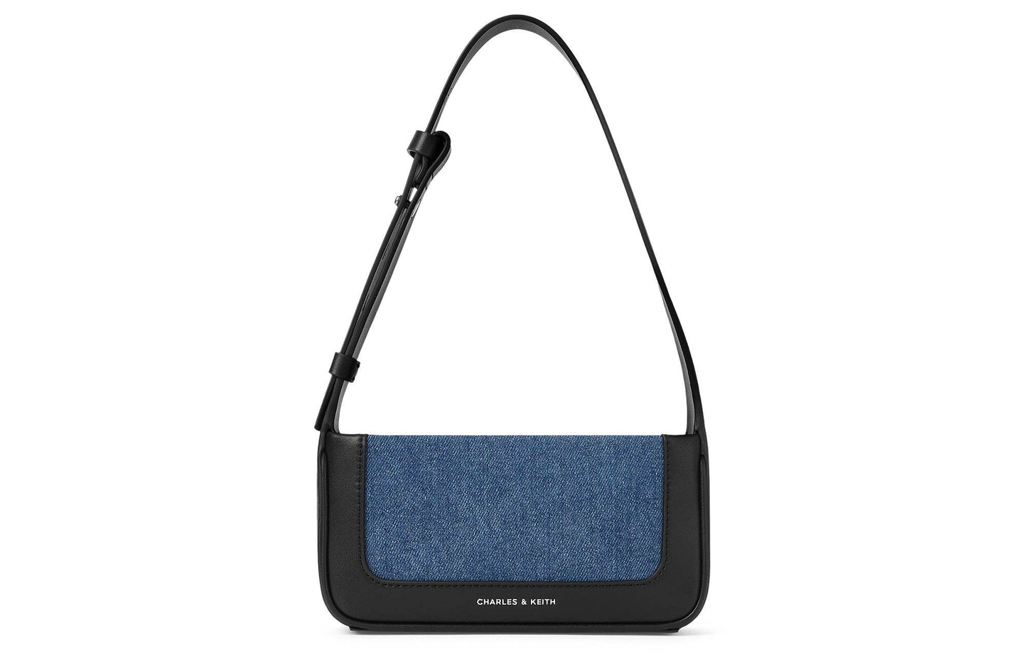 Сумка женская Charles&Keith Simple Fabric S Denim Dark - Boxette Shop