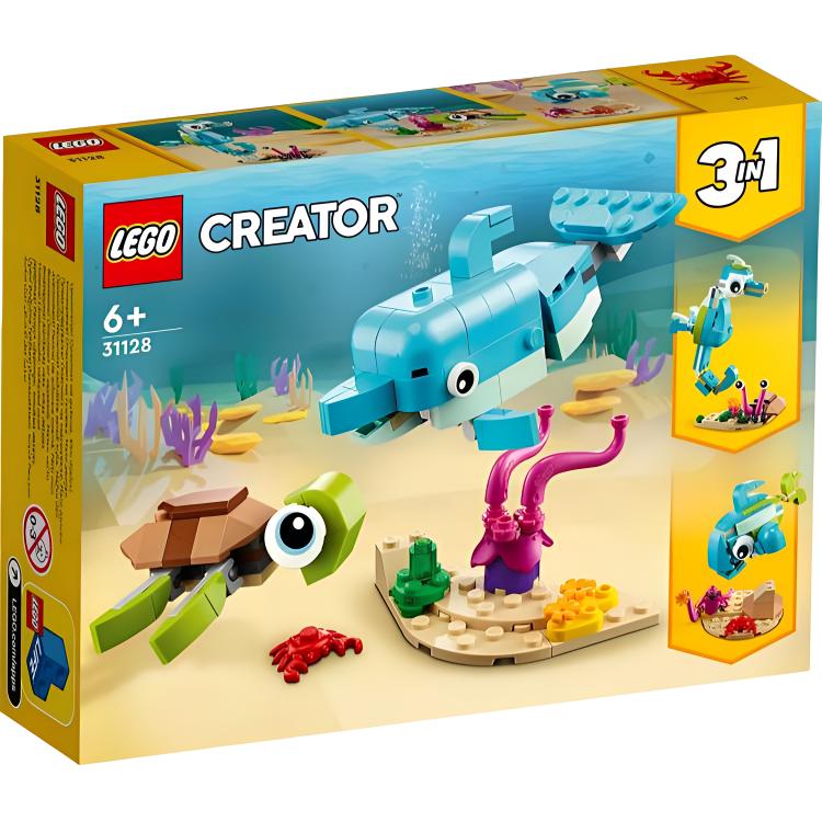 LEGO Creator 3-in-1 delfin va toshbaqa (31128)