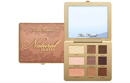 Тени для век женские Too Faced Nine Lace Matte Eyeshadows - Boxette Shop