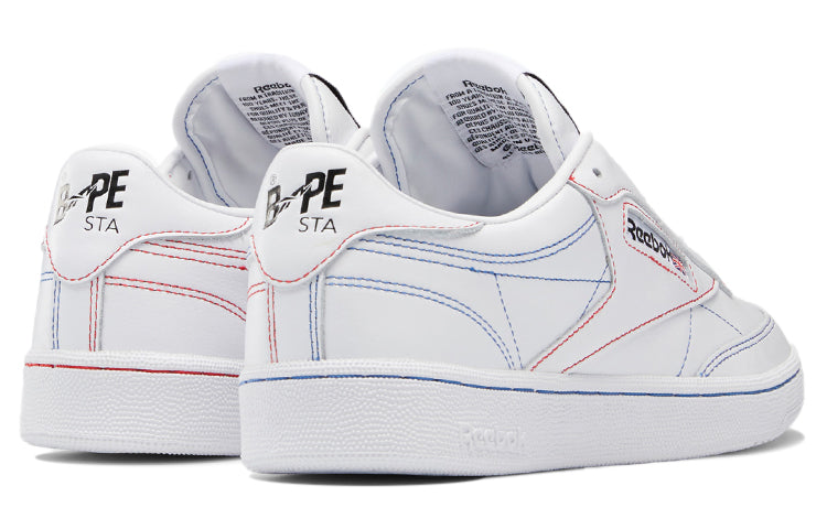 Кроссовки мужские Bape x Reebok