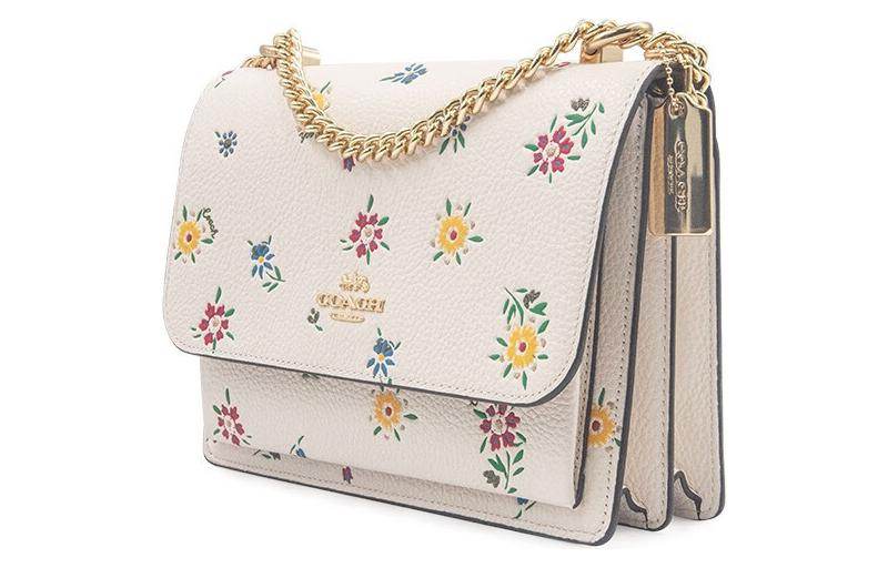 Сумка женская Coach Klare 21 Floral Print Flap Chain - Boxette Shop