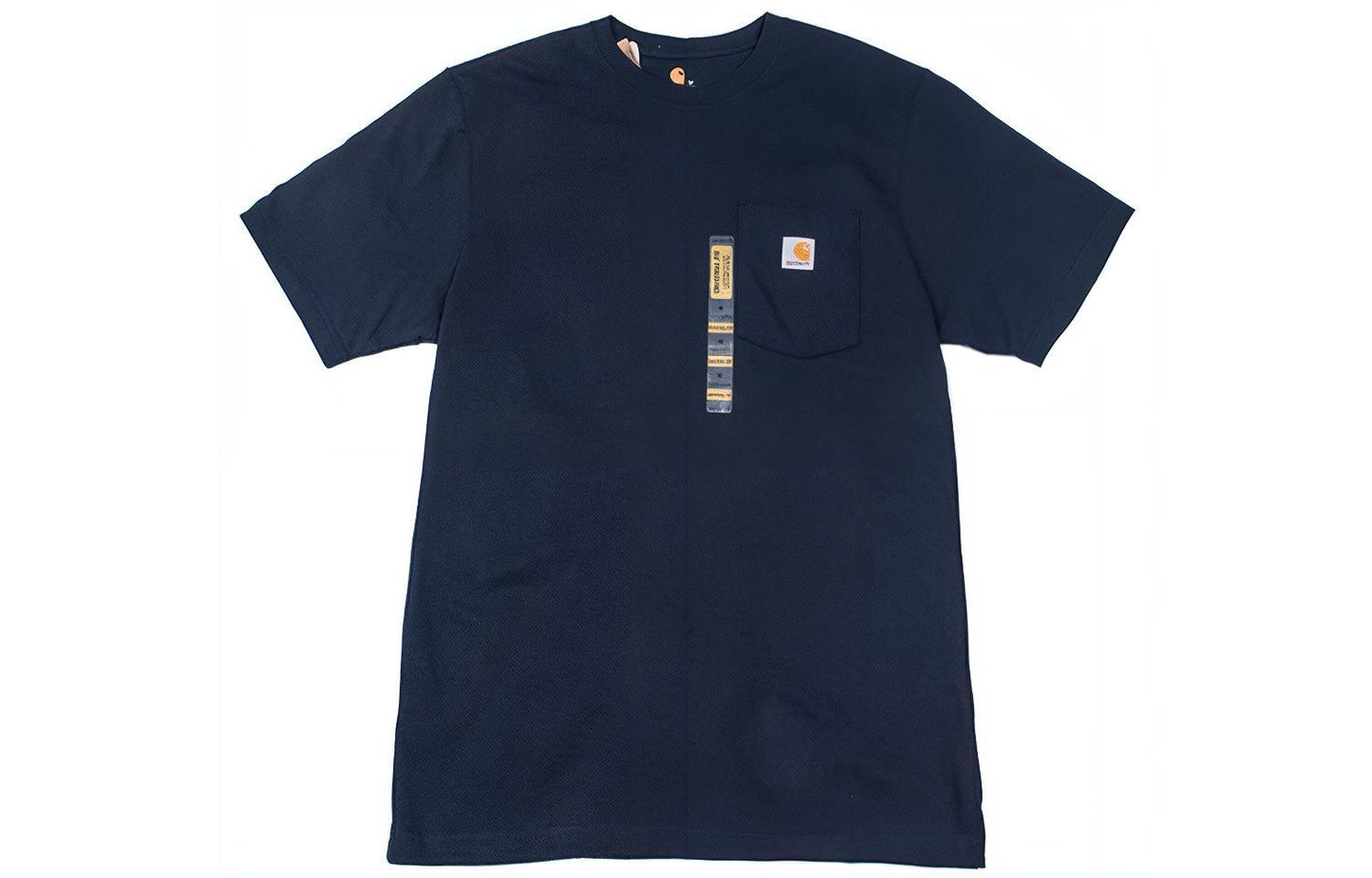 Carhartt cho'ntak logotipi og'ir vaznli futbolka