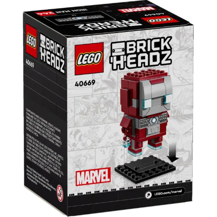 LEGO Iron Man MK5: Kvadrat bosh (40669)