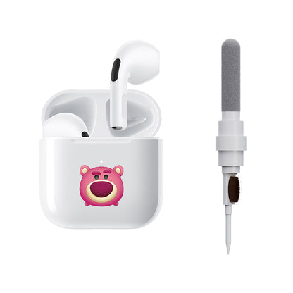 Disney Disney F11 talabalar partiyasida sport bilan shug‘ullanuvchi tejamkor yarim quloq ichidagi qo‘ng‘iroq shovqinini bekor qiluvchi haqiqiy simsiz Bluetooth eshitish vositasi bo‘lishi kerak.