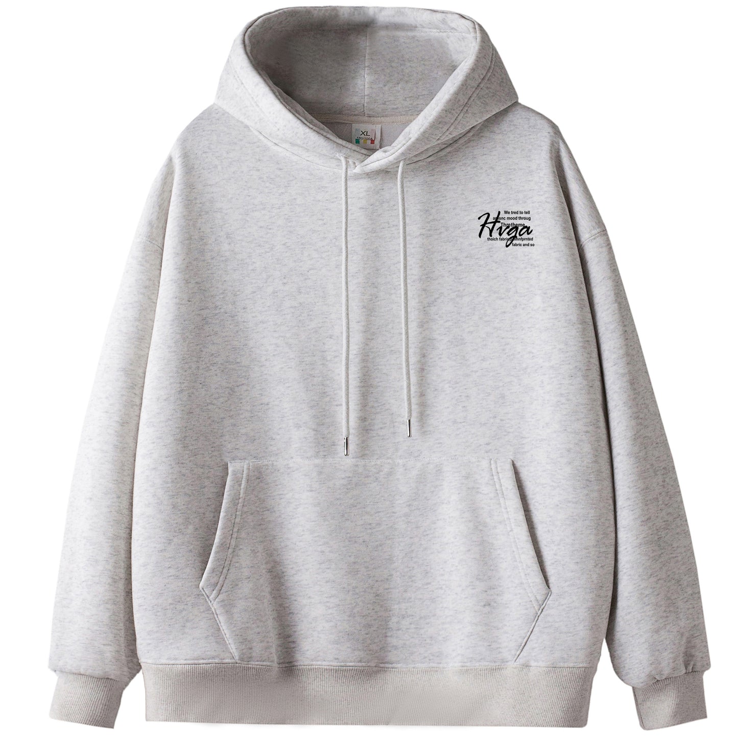 Hvga Amerikaning asosiy modellari bo'sh tasodifiy sayohat ko'p qirrali harflar bosilgan katta ma'noli pullover ichki kiyim ko'p qatlamli kozok yumshoq va qulay katta o'lchamdagi erkaklar va ayollar bir xil paragraf bilan kozok