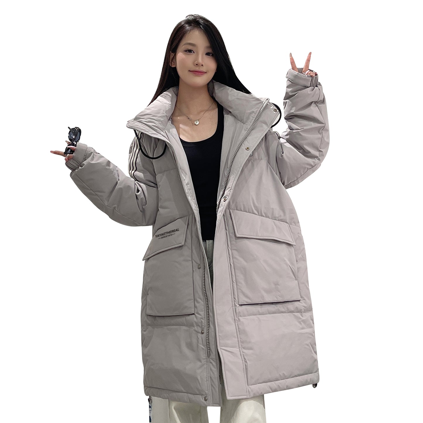 Пуховик женский Yaya Classic Puffer