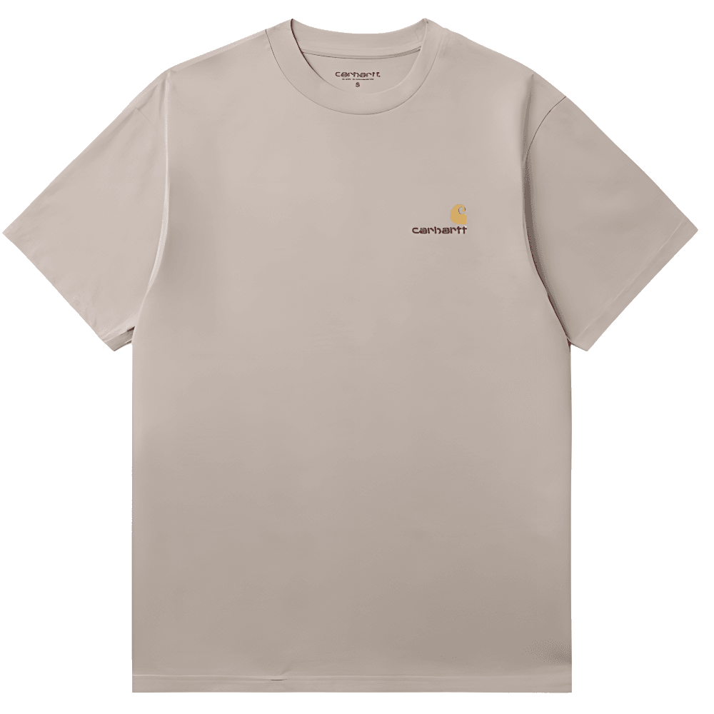Футболка мужская Carhartt WIP embroidery solid colour - Boxette Shop