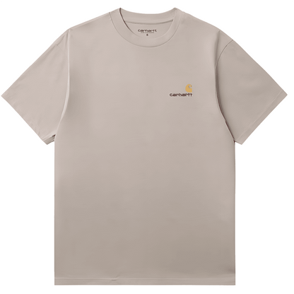 Футболка мужская Carhartt WIP embroidery solid colour - Boxette Shop