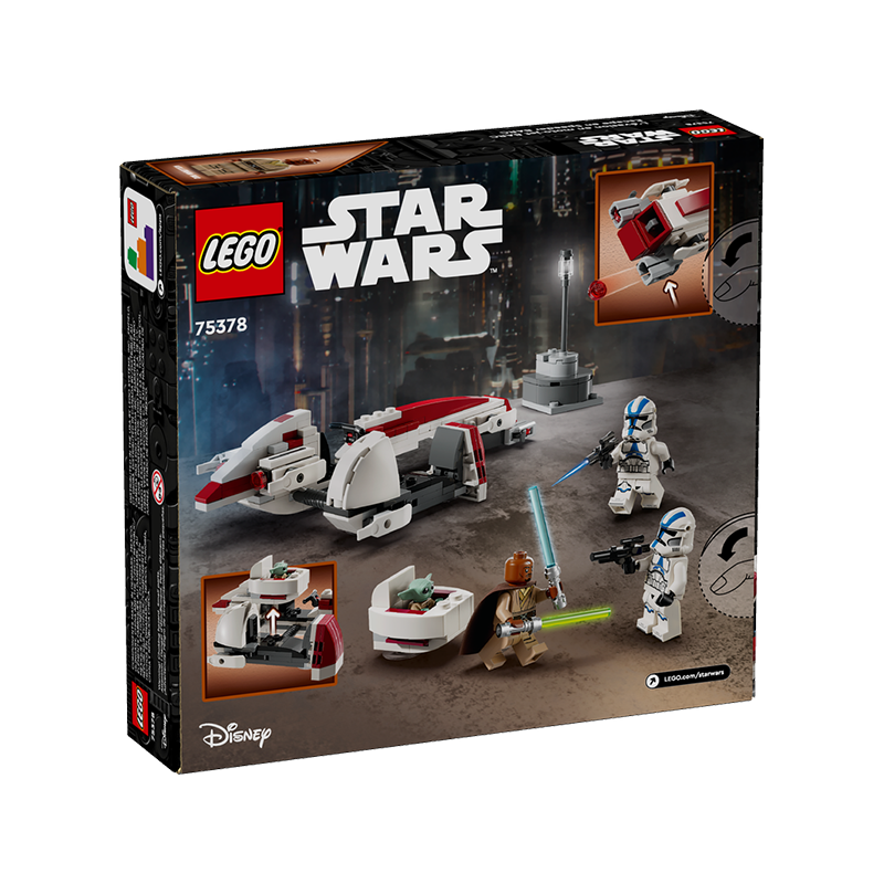 LEGO Yulduzli urushlari: Uchar velosipeddan qochish (75378)