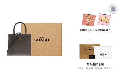 Сумка женская Coach Cally 17 Classic Full Print Pvc - Boxette Shop