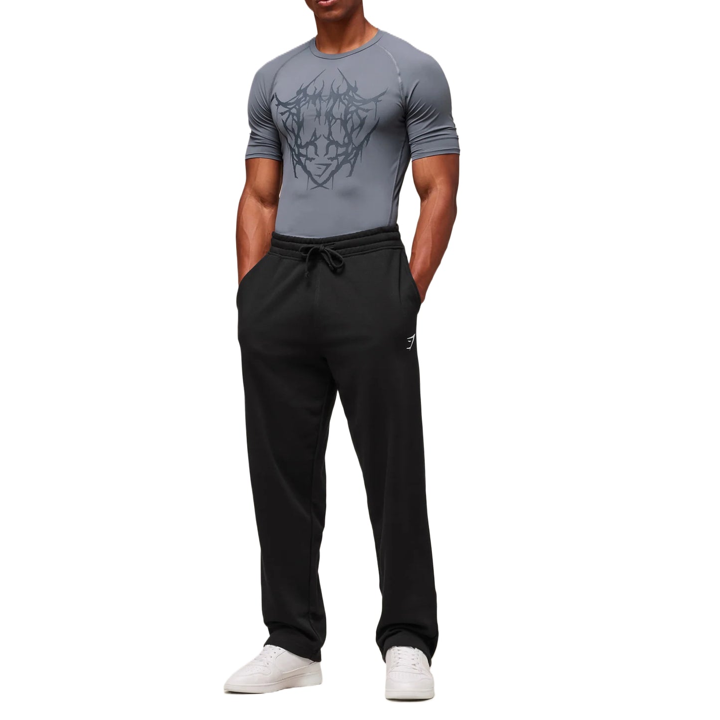 Gymshark Carlos Belcast x Element erkaklar sport futbolkasi