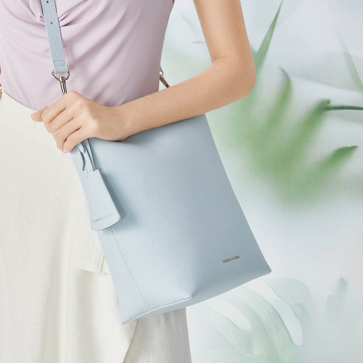 Сумка женская Charles&Keith Lychee Mother Bucket S - Boxette Shop