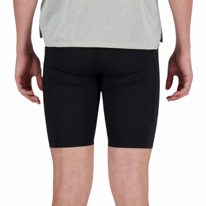 Yangi balansli silliq cho'ntak yarim qattiq fitnes yugurish tor yugurish shorti erkaklar qora