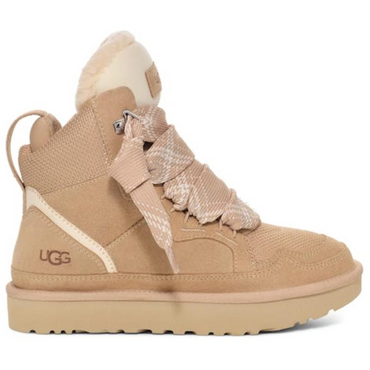 Ugg highmel fashion trend short snow boots women's brown