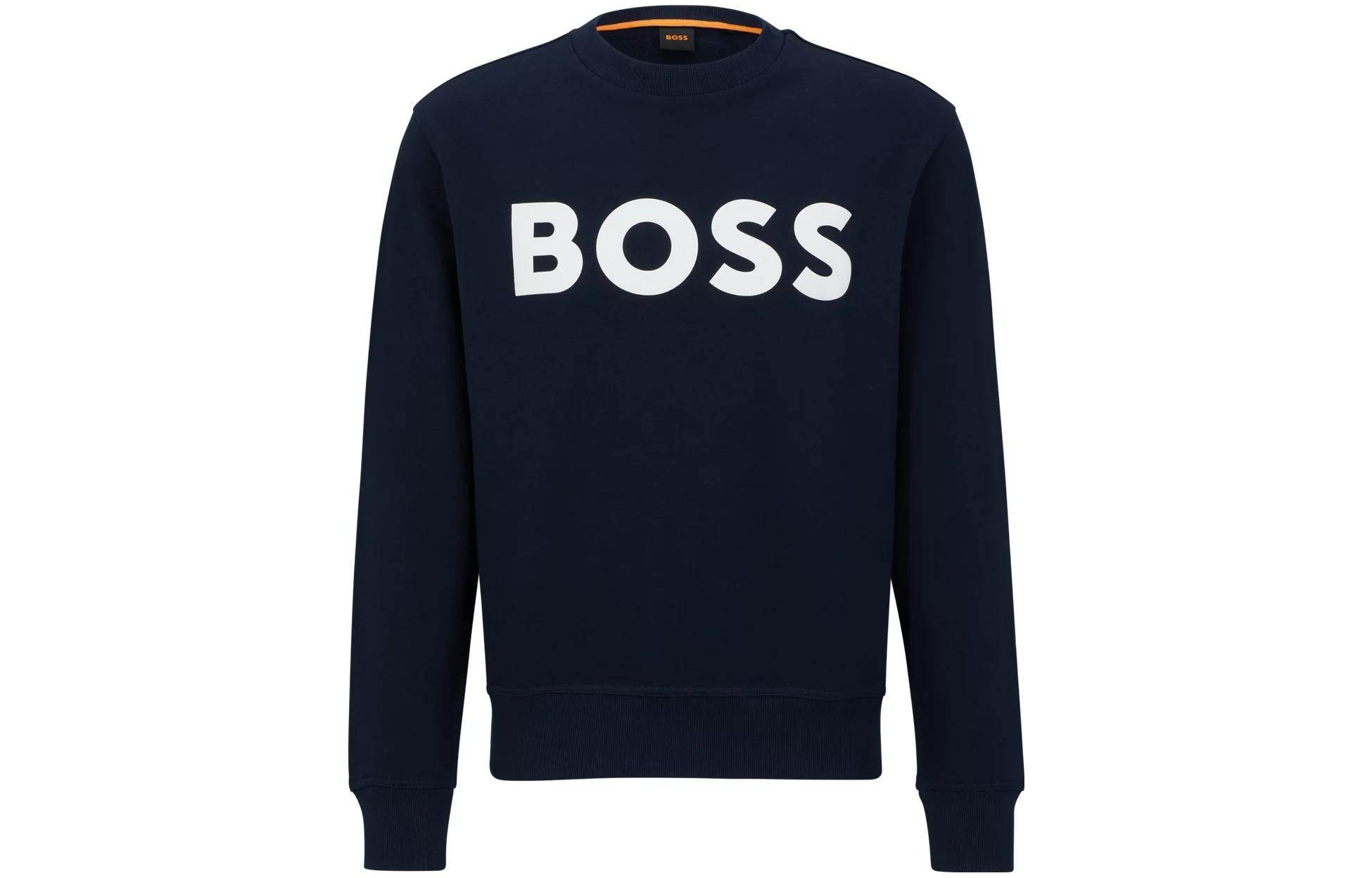 Свитшот мужской Hugo Boss Letter Print Long Sleeve S - Boxette Shop