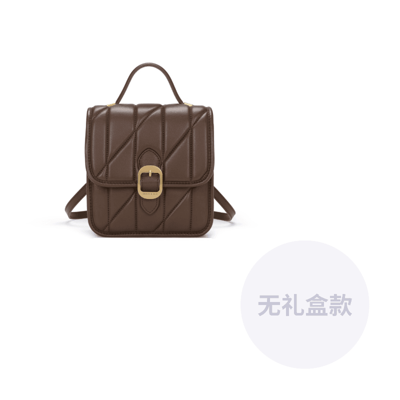 Сумка женская Charles&Keith Vintage Lingerie Magnetic Buckle Closure - Boxette Shop