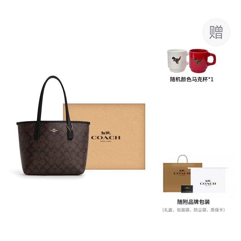 Сумка женская Coach City 23 Classic Old Flower Snap - Boxette Shop