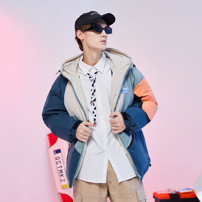 Пуховик Eptison Colorblock