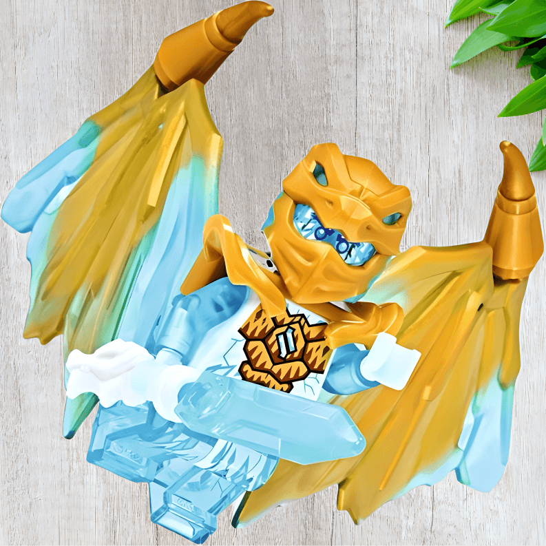 Конструктор LEGO Ninjago: Золотой Дракон Зан (с журналом Bubble Ninjas Эпизод 65) - Boxette Shop