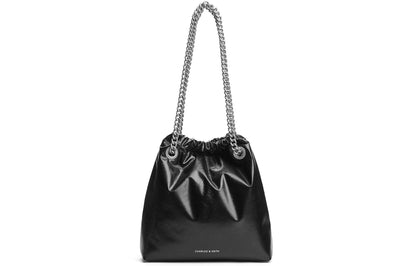 Сумка женская Charles&Keith Ck Drawstring Chain Mother Pu Bucket - Boxette Shop