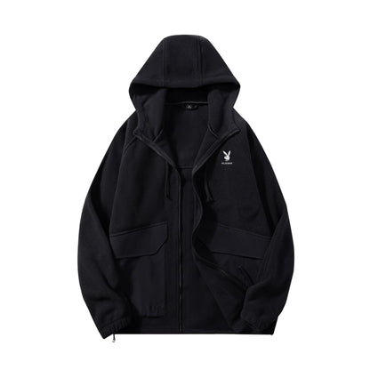 Erkaklar uchun Playboy kapshonli ko'ylagi