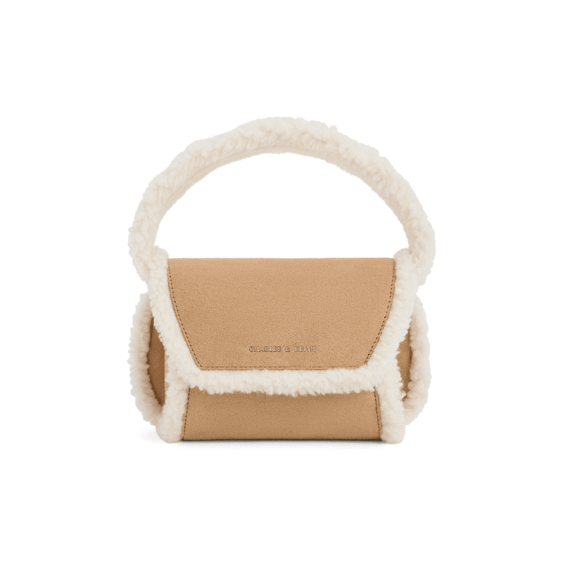 Сумка женская Charles&Keith Camel - Boxette Shop