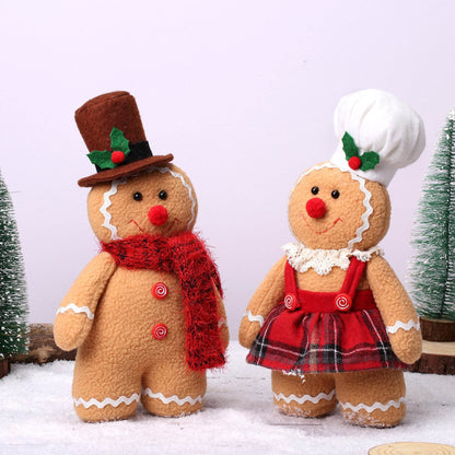 Кукла новогодняя Xzan Gingerbread Wool Gnome - Boxette Shop