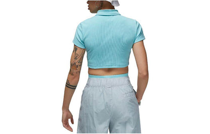 Футболка женская Jordan solid brand ribbed - Boxette Shop