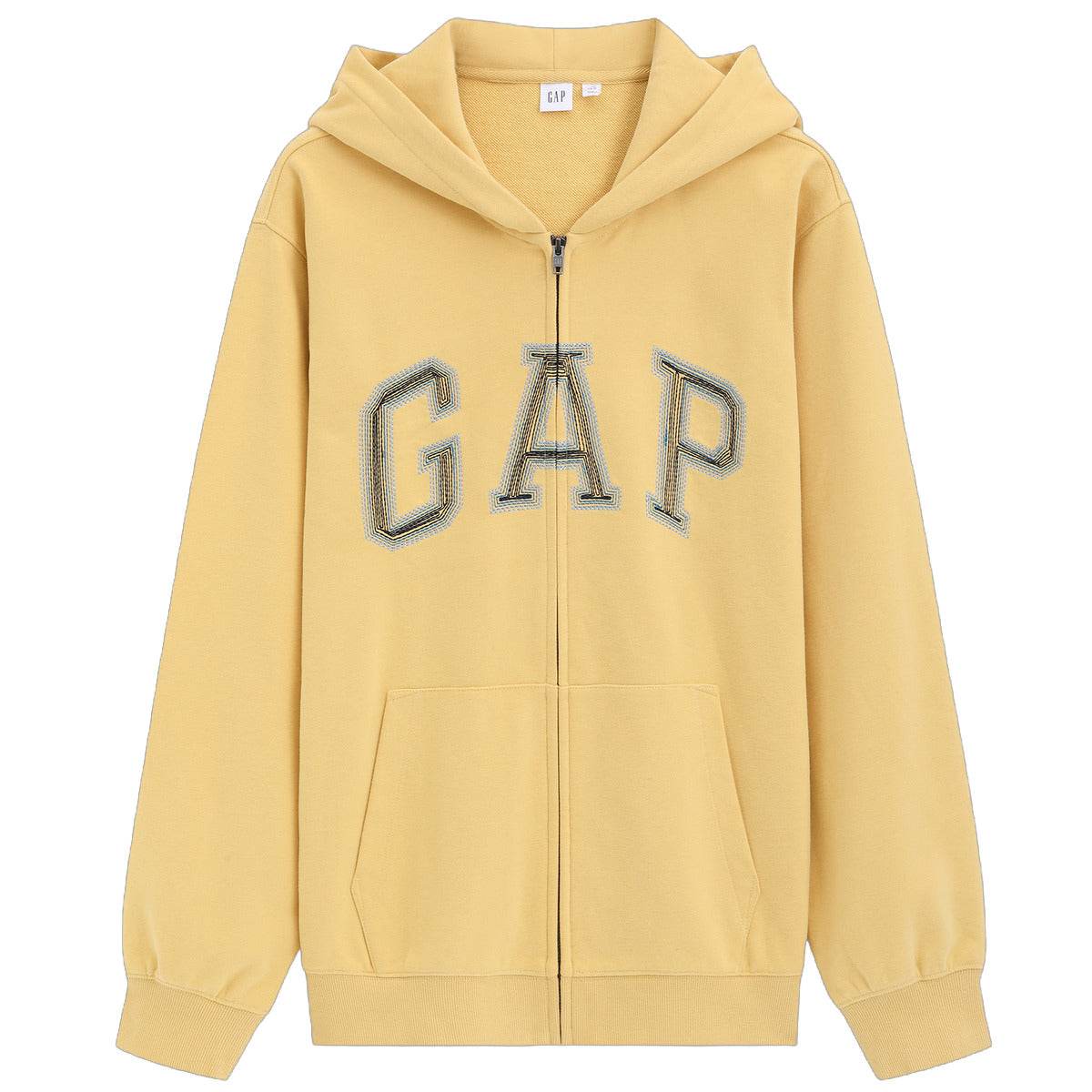 Логотип gap французская петля трикотажная молния капюшон свободная куртка весна толстовка мужские и женские модели - Boxette Shop