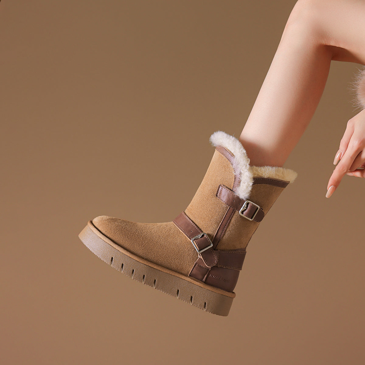 Rosa Bianca qishki qisqa ayollar etiklari