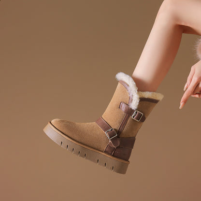 Rosa Bianca qishki qisqa ayollar etiklari