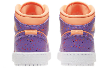 Air Jordan 1 Mid "Atomic Pulse" o'smirlar uchun krossovkalar