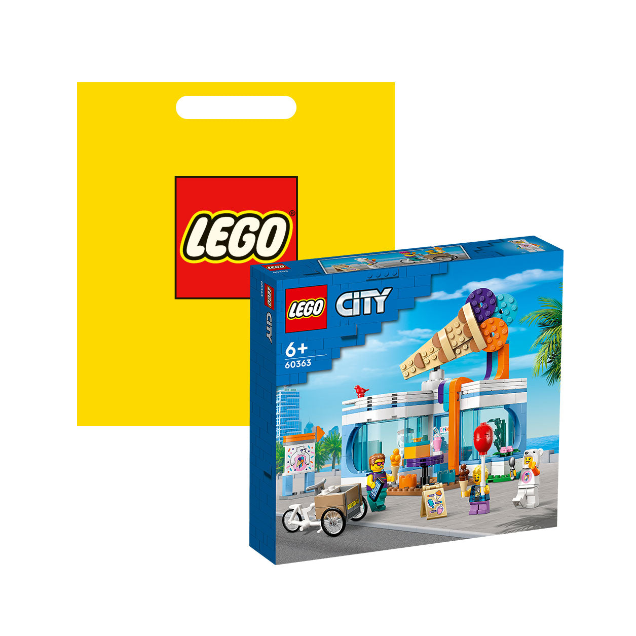 Конструктор LEGO City "Кафе мороженого" (60363) - Boxette Shop