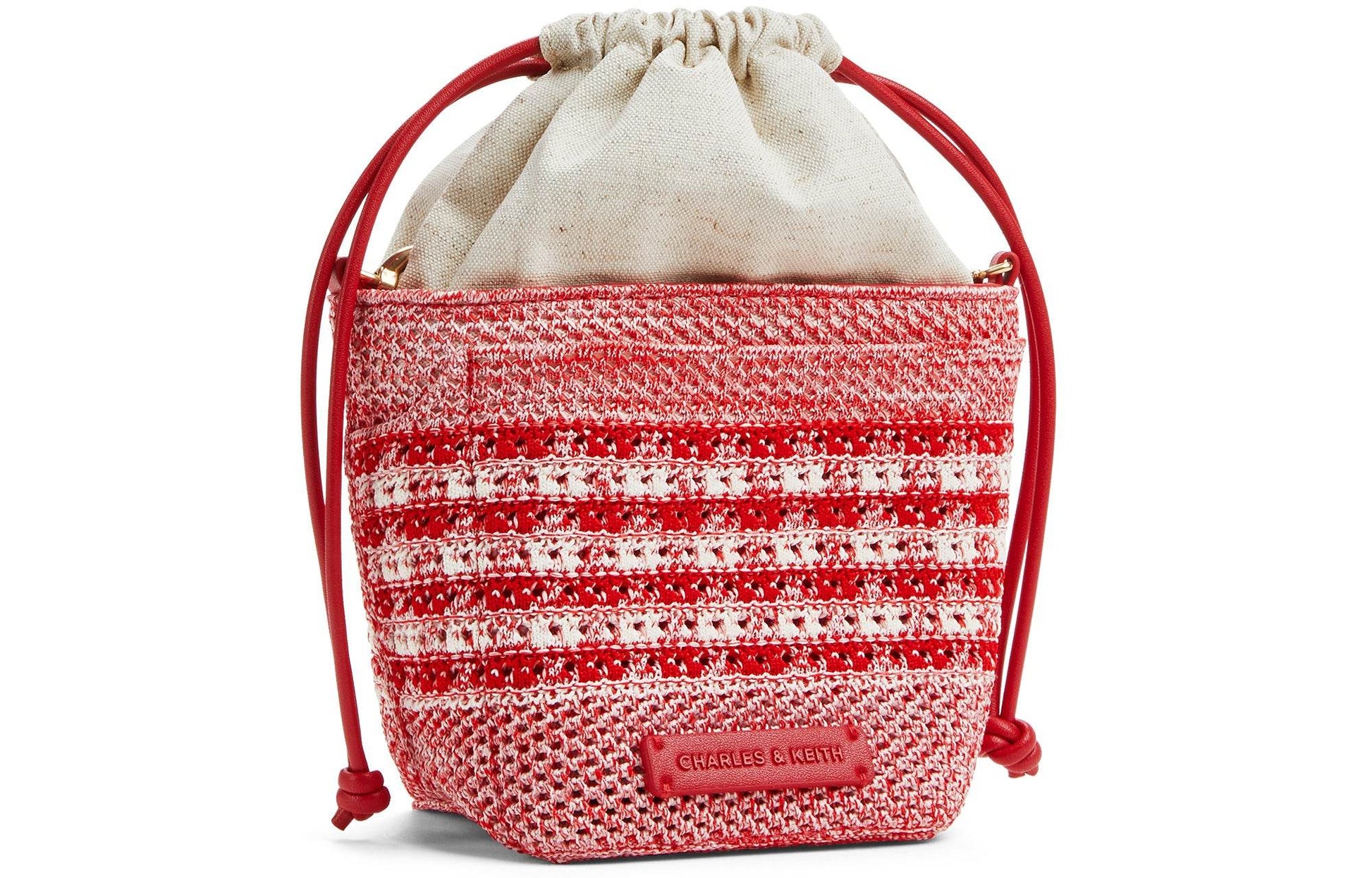 Сумка женская Charles&Keith Dopamine Weave Series Skeleton - Boxette Shop