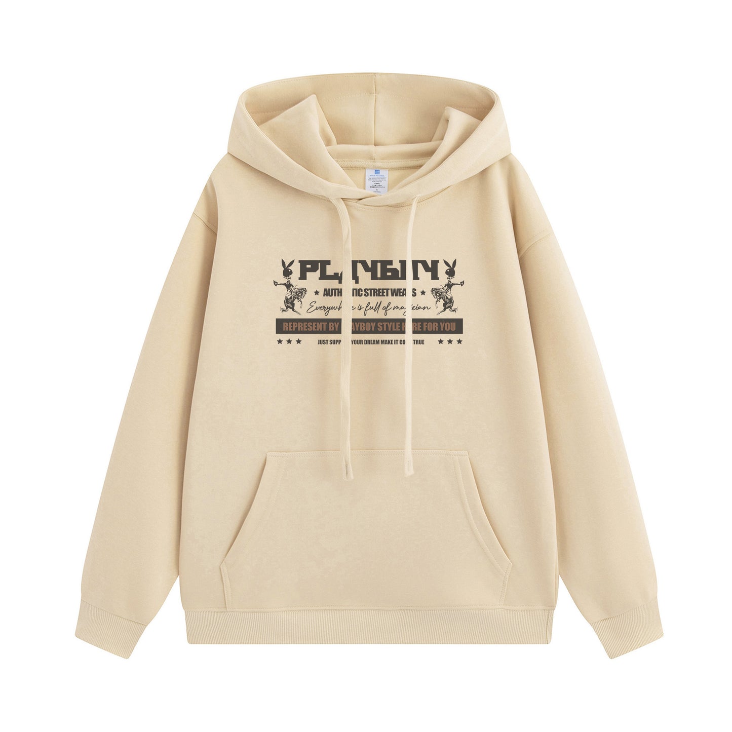 Erkaklar uchun Playboy kapshonli ko'ylagi