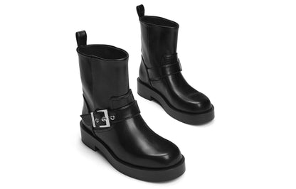 Ботинки женские Charles&Keith Biker Short - Boxette Shop