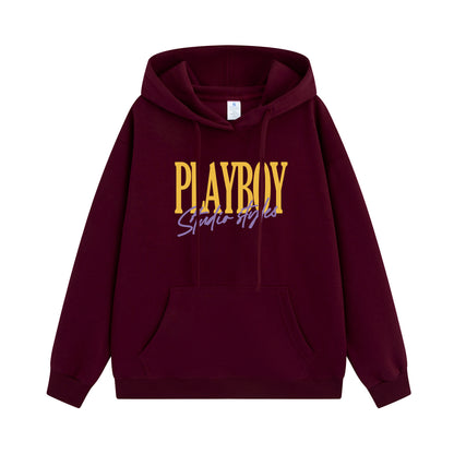 Erkaklar uchun Playboy kapshonli ko'ylagi