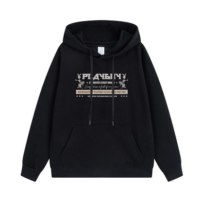 Erkaklar uchun Playboy kapshonli ko'ylagi