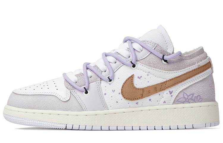 Кроссовки детские Jordan air 1 pale purple - Boxette Shop